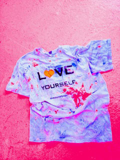 Image of Love Yourself Tee-Shirt, an Exhibition at Michael Mut Project Space
